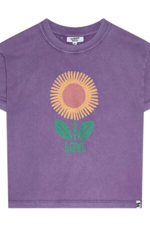Hundred Pieces - Luna organik pamuk T-shirt | Mauve